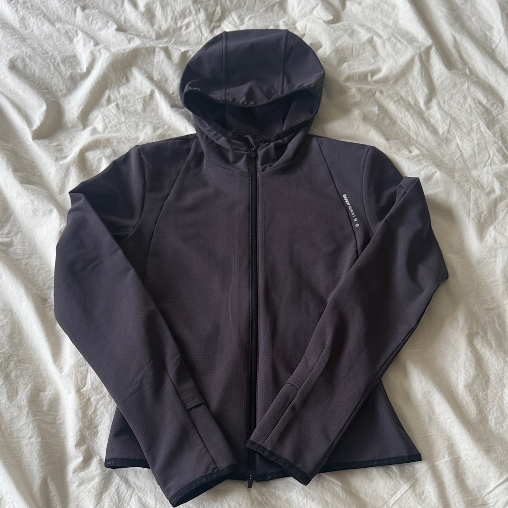 Bandit Women's Black Lightweight Hooded Shirt Jacket
